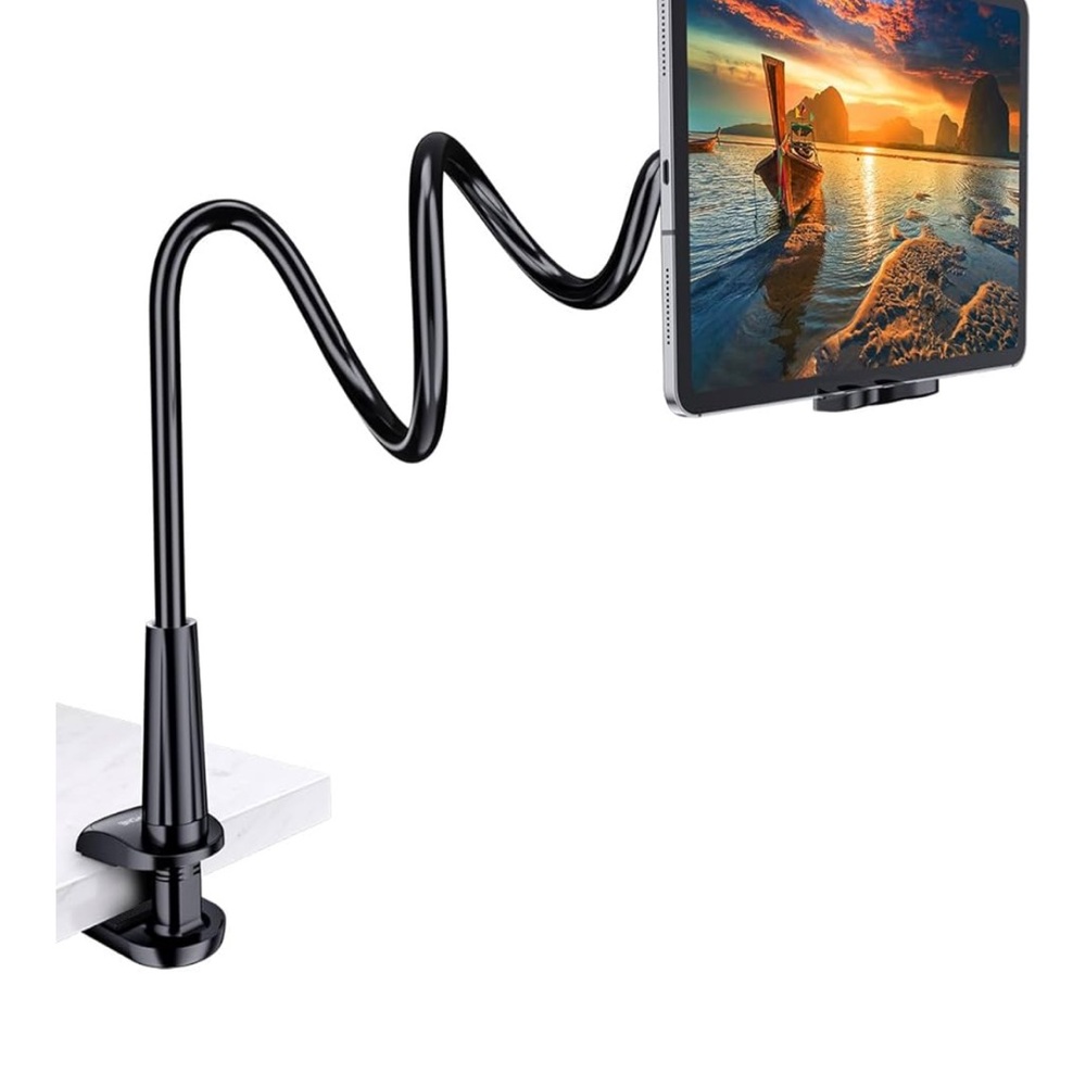 Black Flexible eBook Reader Mount with Adjustable Arm